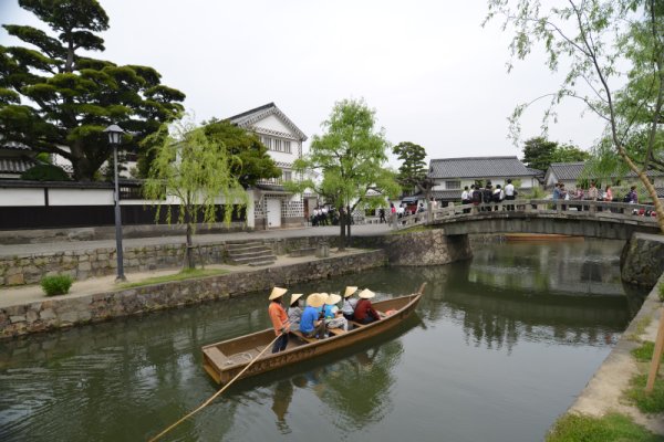 倉敷美観地区：川船