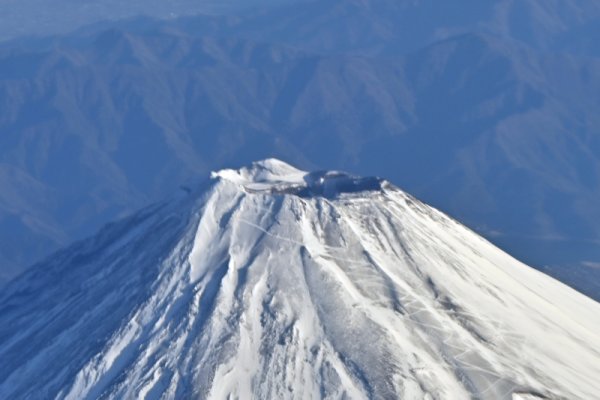 JAL453の機内から(2)：富士山