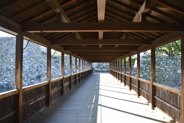 高松城跡(2)：鞘橋の内側