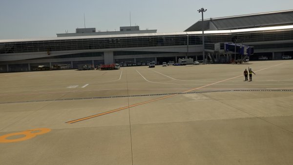 JAL201便の機内から(2)