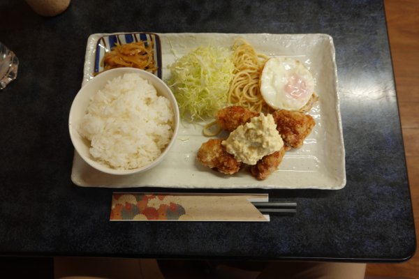 １日目の昼食