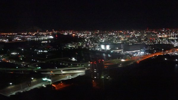 JAL654便の機内から(8)：浮島JCT横