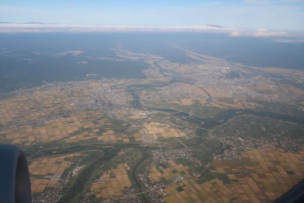 JAL175便の機内から(2)