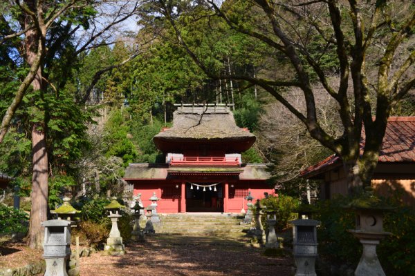 鷲原八幡宮：本殿