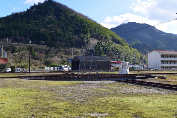 津和野駅(4)：転車台