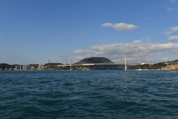 関門海峡大橋：門司側