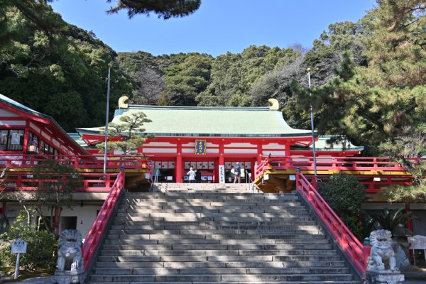 赤間神宮：拝殿