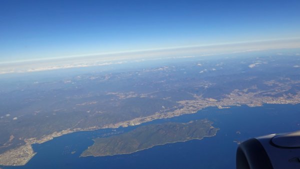 JAL291便：厳島