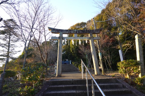 湯田温泉：熊野神社二の鳥居
