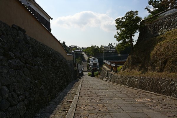 杵築(2)：酢屋の坂