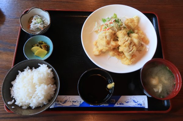 とり天定食