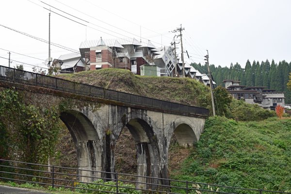 宮原線廃線跡(5)：北里橋梁