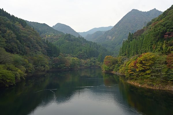 下筌ダム湖