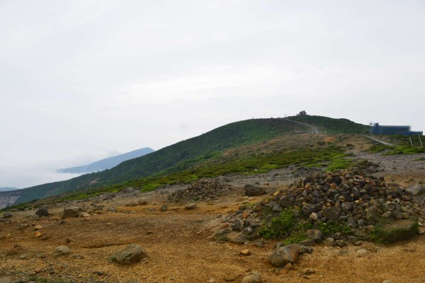 刈田岳山頂