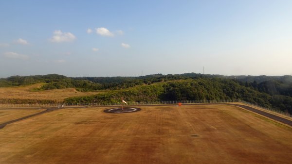 JAL3761:種子島空港着陸（１）