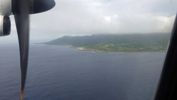 JAL3710:徳之島空港着陸（１）