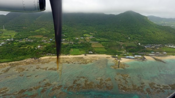 JAL3710:徳之島空港着陸（２）