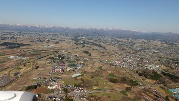 東北本線の真上